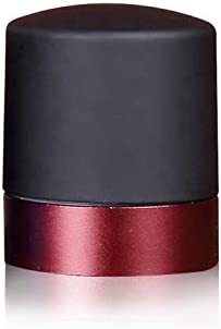 Wine and Champagne Stopper with Aluminium Ring for Wine & Champagne Set of 2 (GOLD & RED)