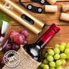 Electric Wine Opener GOLD Kit – Cordless Electric Wine Bottle Opener with Foil Cutter